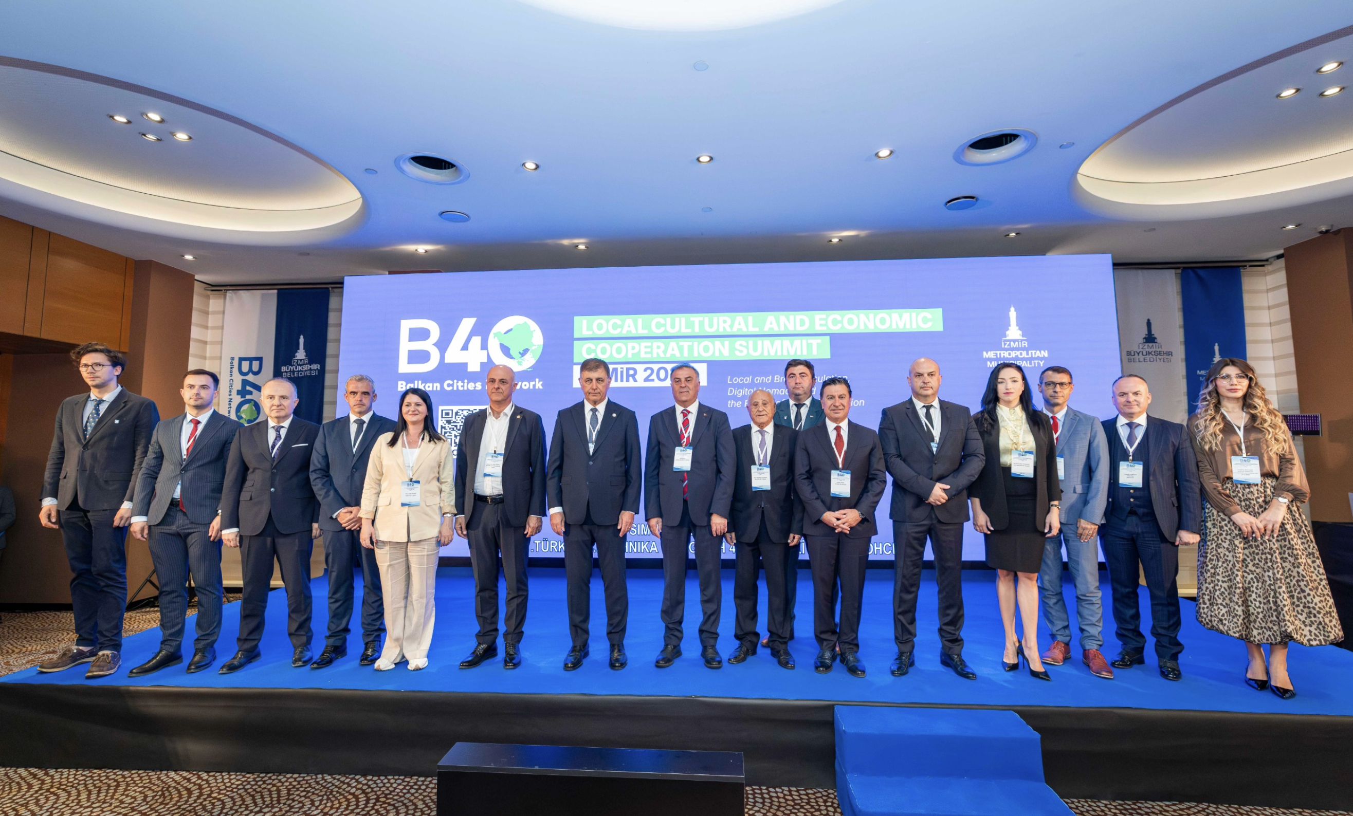 B40 BALKAN ŞEHİRLERİ AĞI ZİRVESİ İZMİR'DE YAPILDI 
