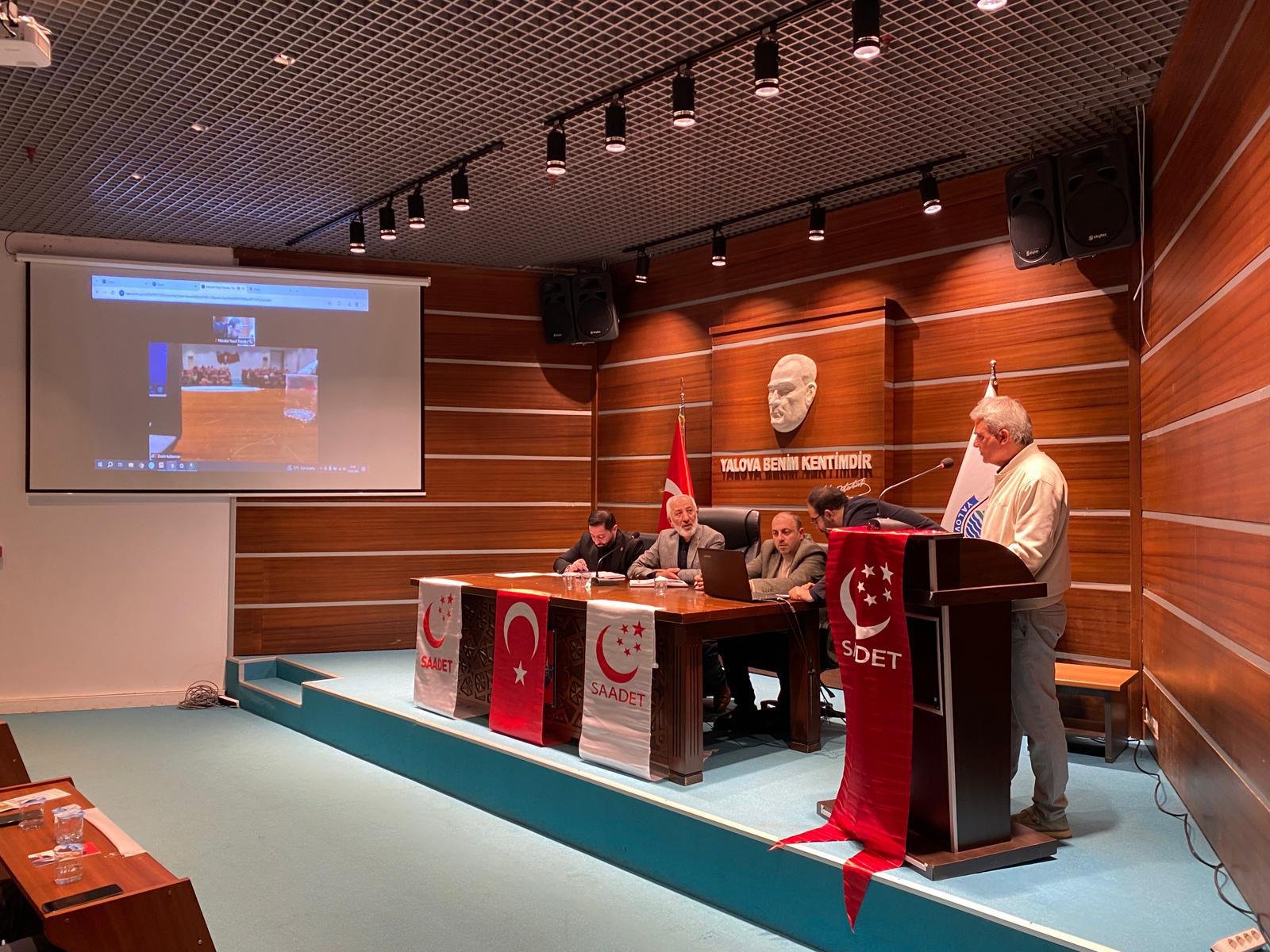 SAADET PARTİSİ İL DİVAN TOPLANTISI YAPILDI