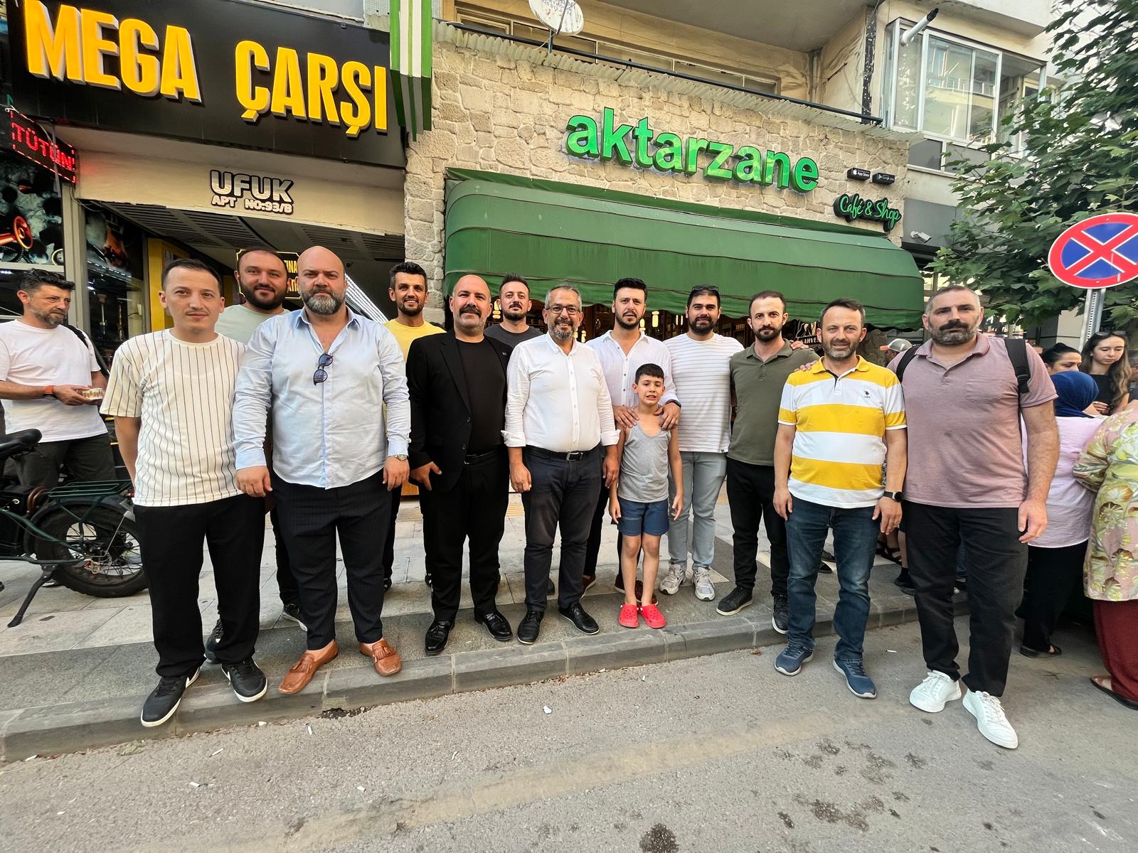 ANAHTAR PARTİSİNDEN ESNAF ZİYARETİ