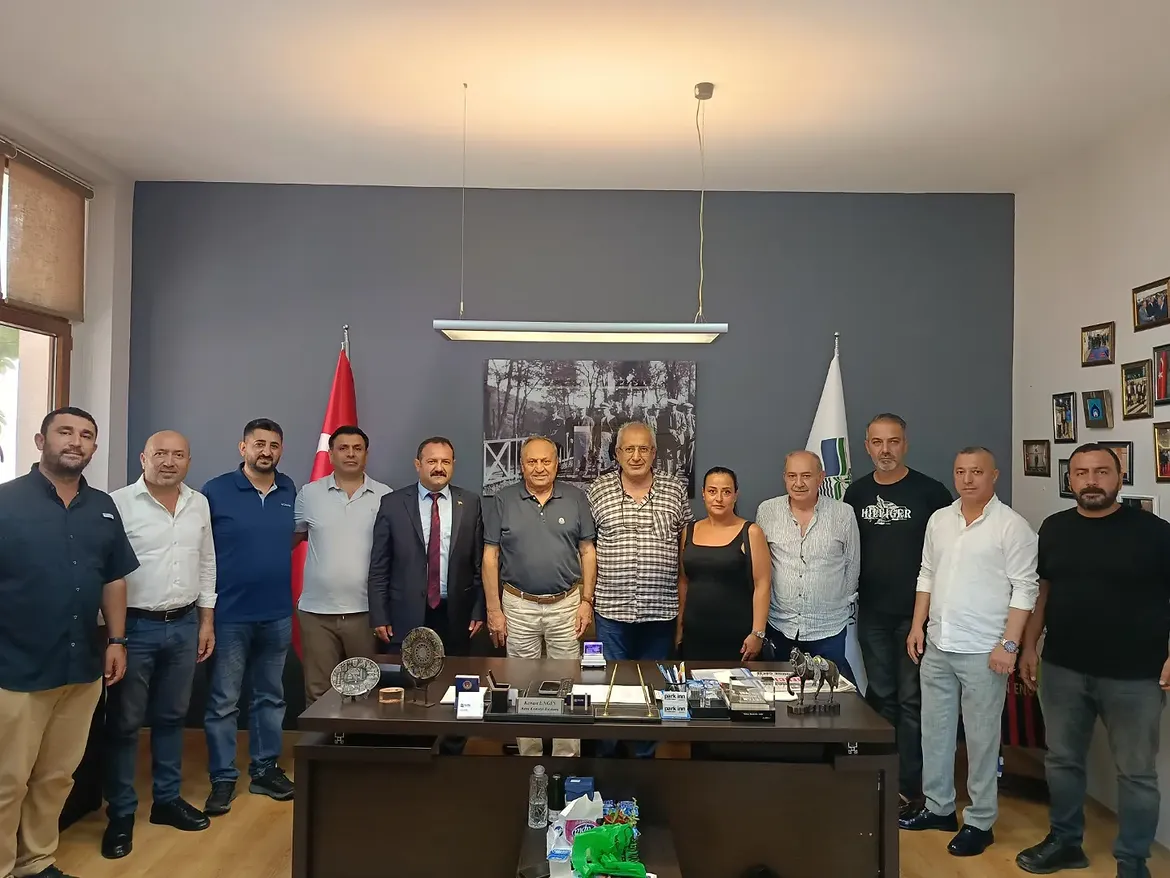 KENT KONSEYİ BAŞKANI ENGİN'E ZİYARET