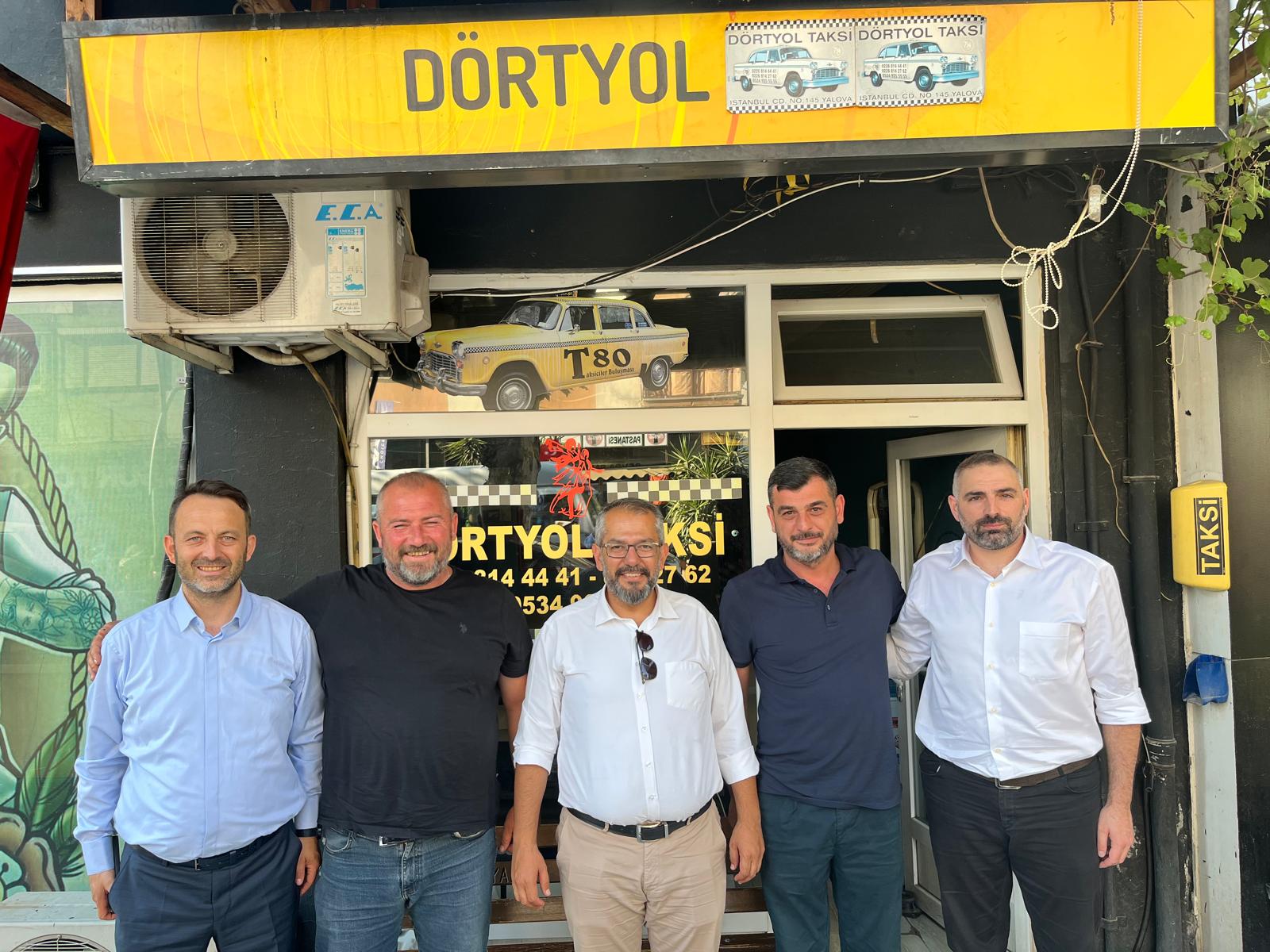 ANAHTAR PARTİSİNDEN ZİYARETLER YAPILDI
