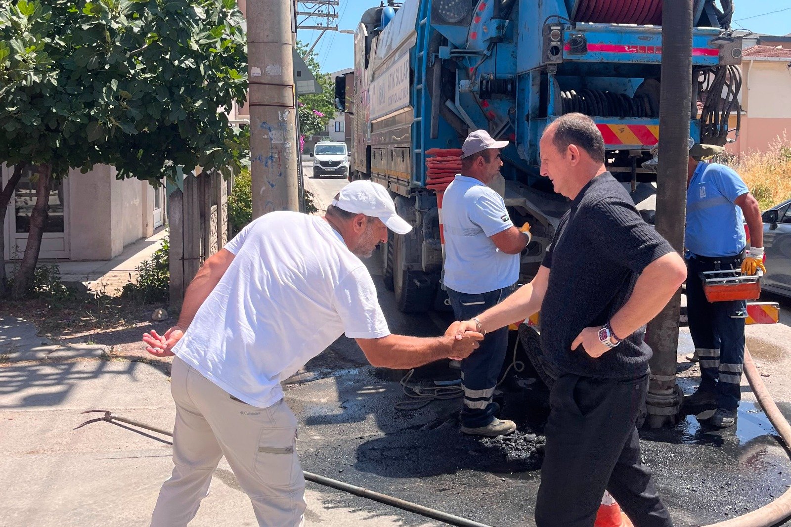 ÇİFTLİKKÖY BELEDİYESİNE İSKİ DESTEĞİ