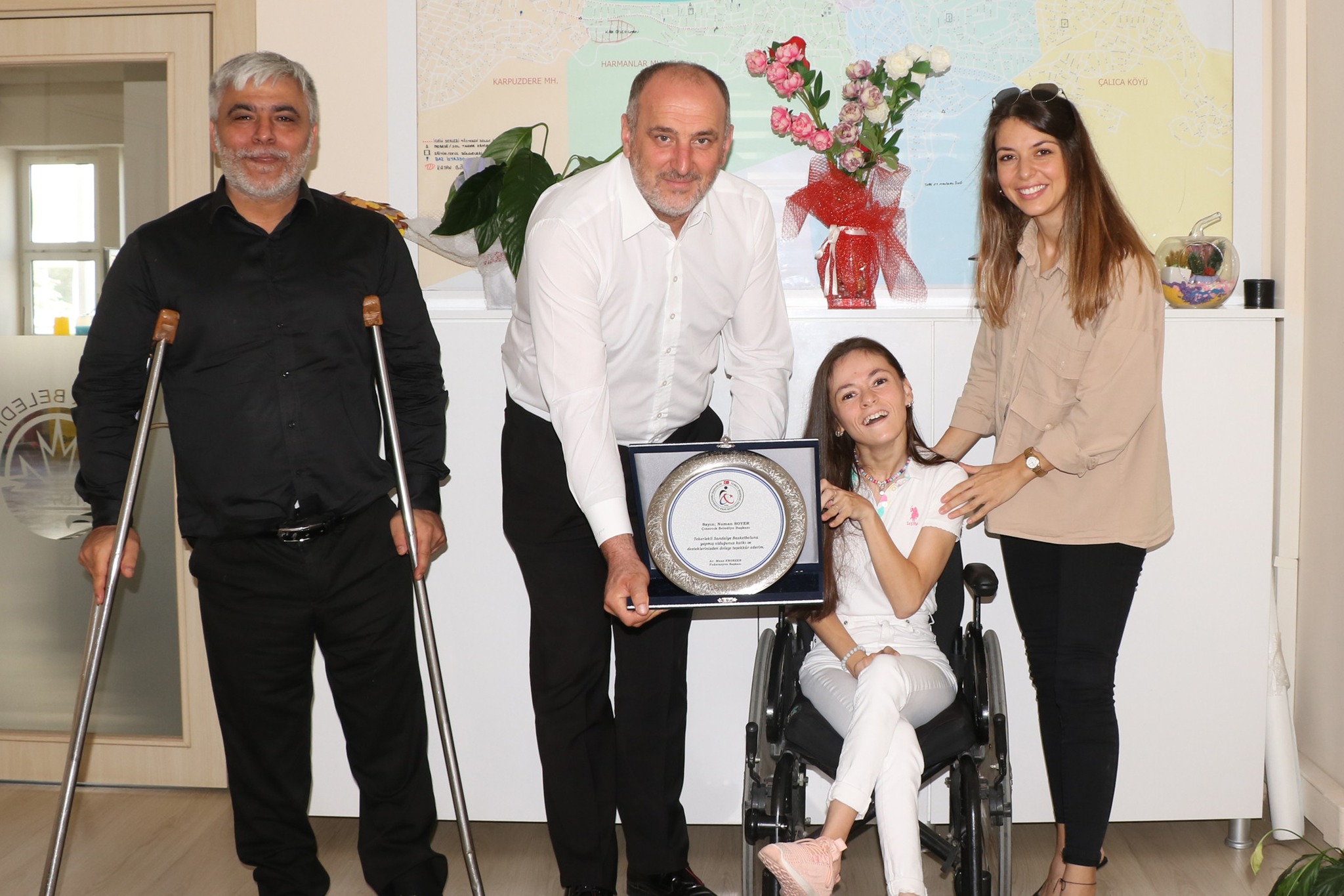 YOSK BAŞKANINDAN ZİYARET