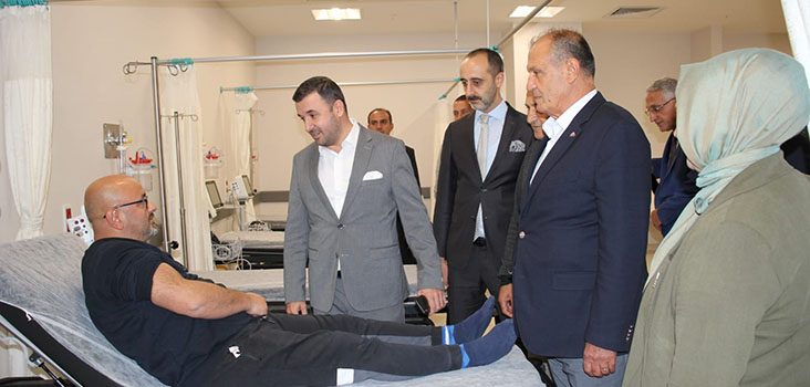 YENİ DEVLET HASTANESİNDE İNCELEME 