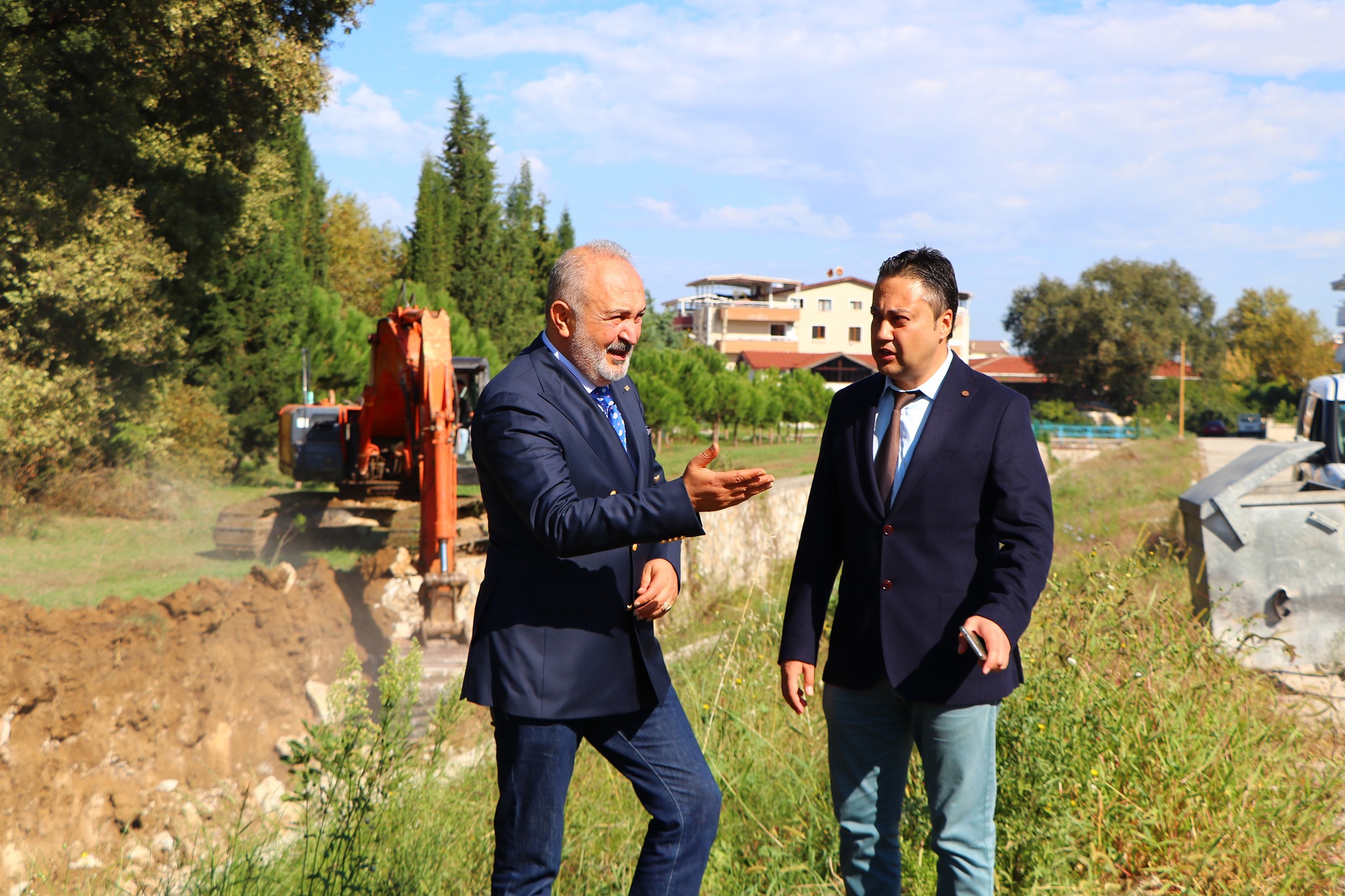 ÇİFTLİKKÖY GACIK DERE YATAĞI GENİŞLİYOR