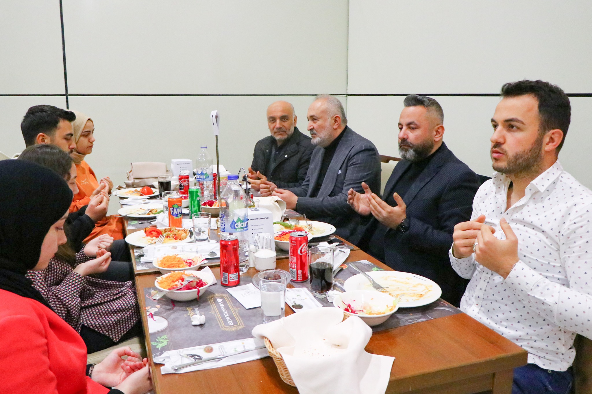 ÇİFTLİKKÖY’DE GAZİ VE  ŞEHİT AİLELERE İFTAR