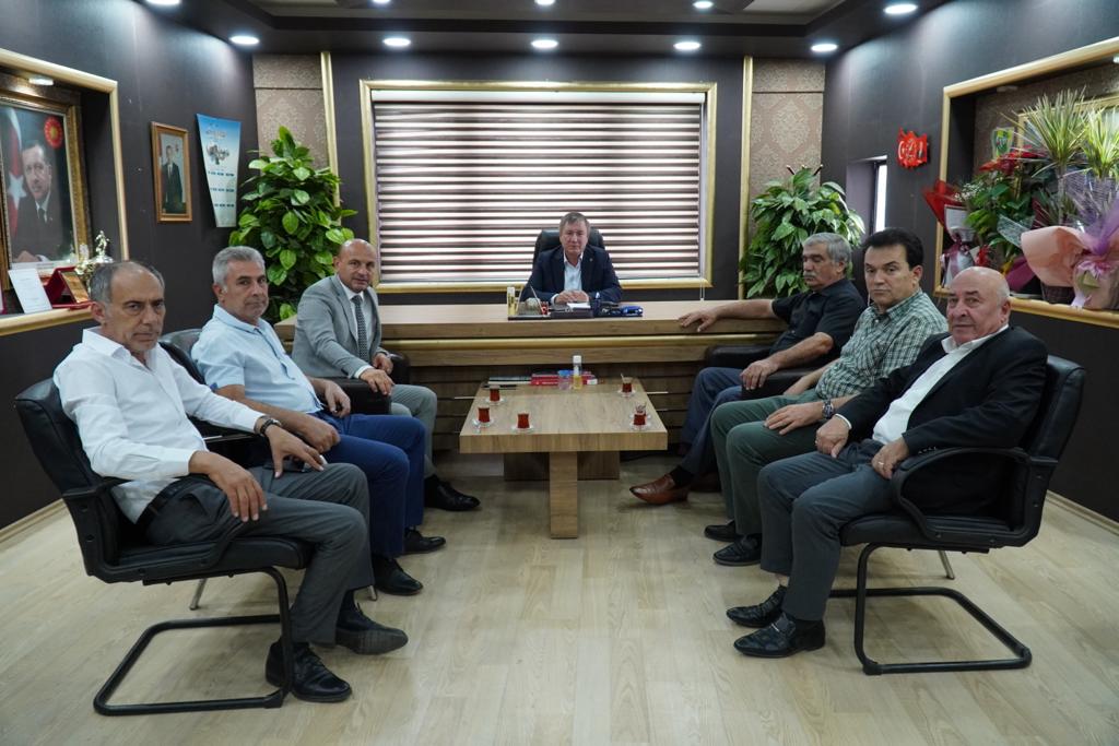 AK PARTİ ALTINOVA İLÇE BAŞKANINA ZİYARET