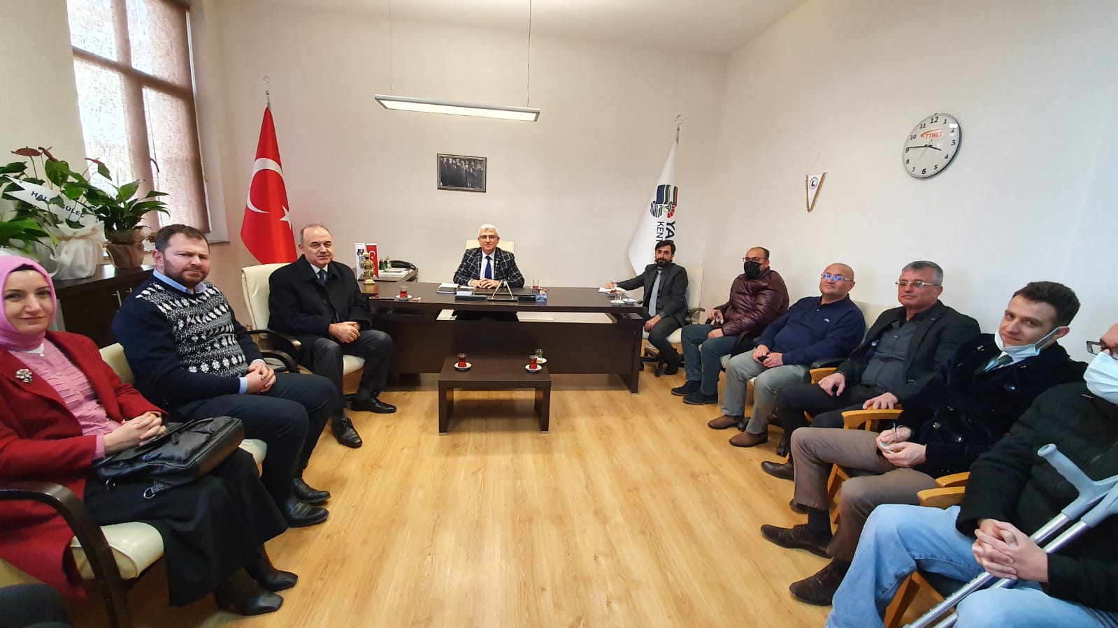 VALİ EROL'DAN KENT KONSEYİNE ZİYARET
