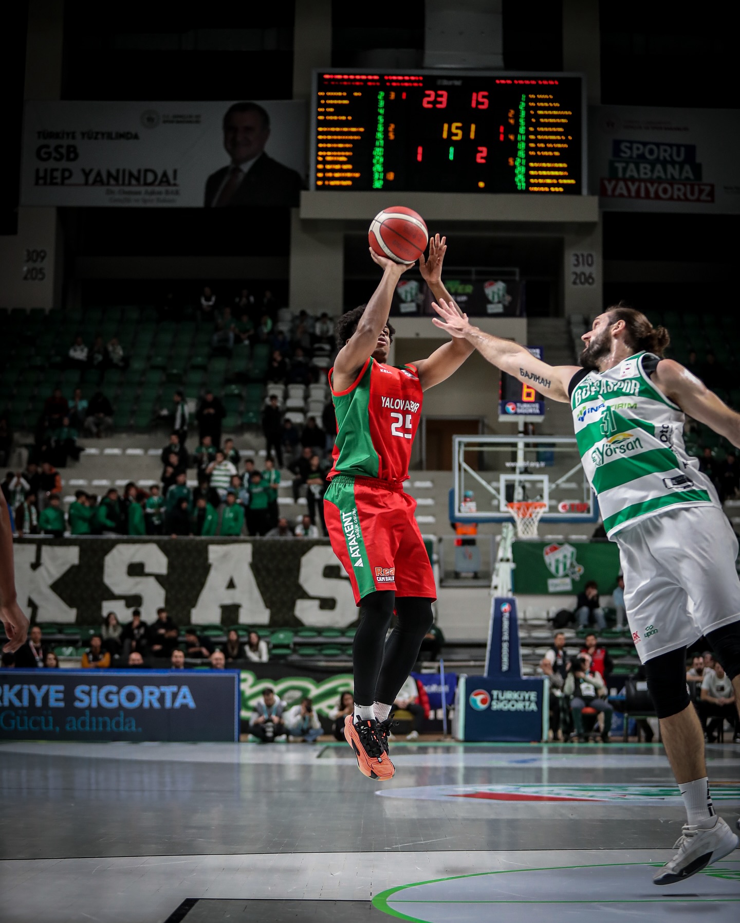 BURSA 104 YALOVASPOR 93