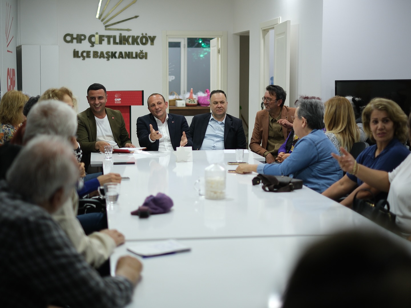 CHP ÇİFTLİKKÖY BİLGİLENDİRME TOPLANTISI 