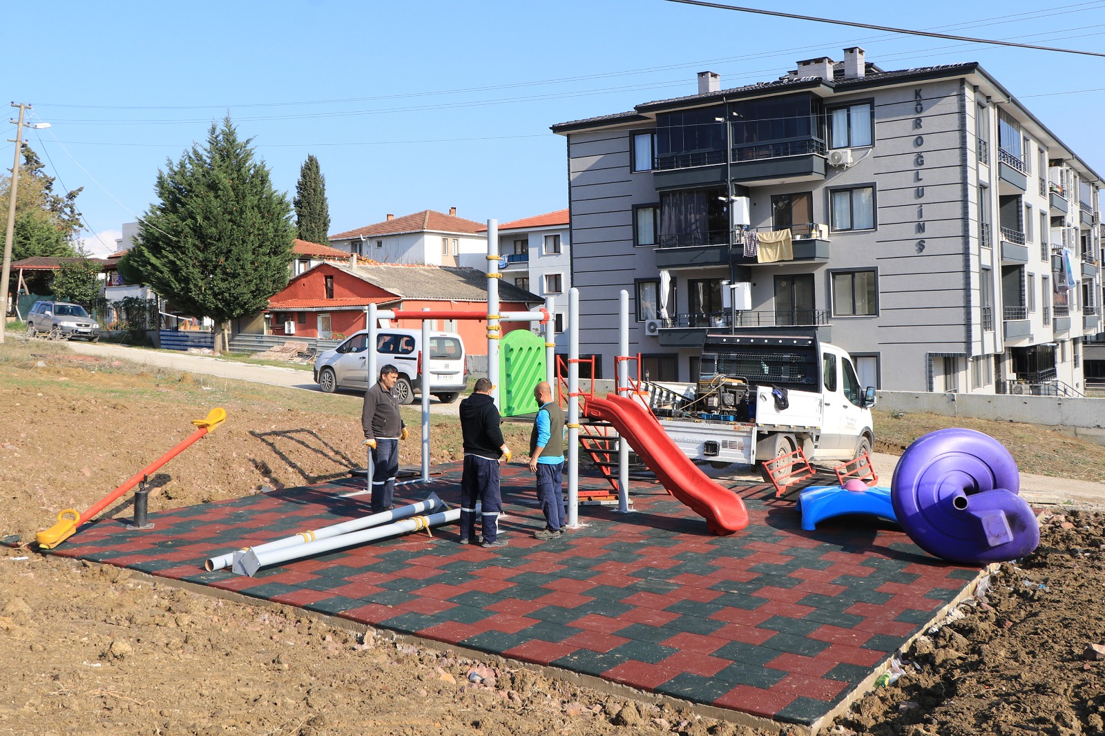 ÇİFTLİKKÖY’DE  PARKLARIN SAYISI ARTTIYOR