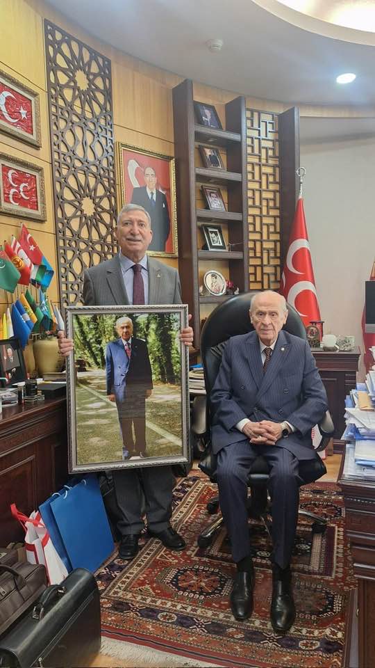 MHP İL BAŞKANINDAN ANKARA ZİYARETİ