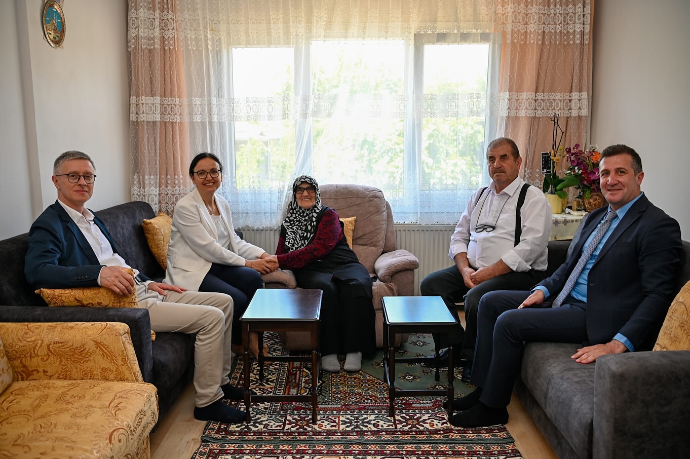 GAZİ VE ŞEHİT AİLELERİYLE BAYRAMLAŞMA