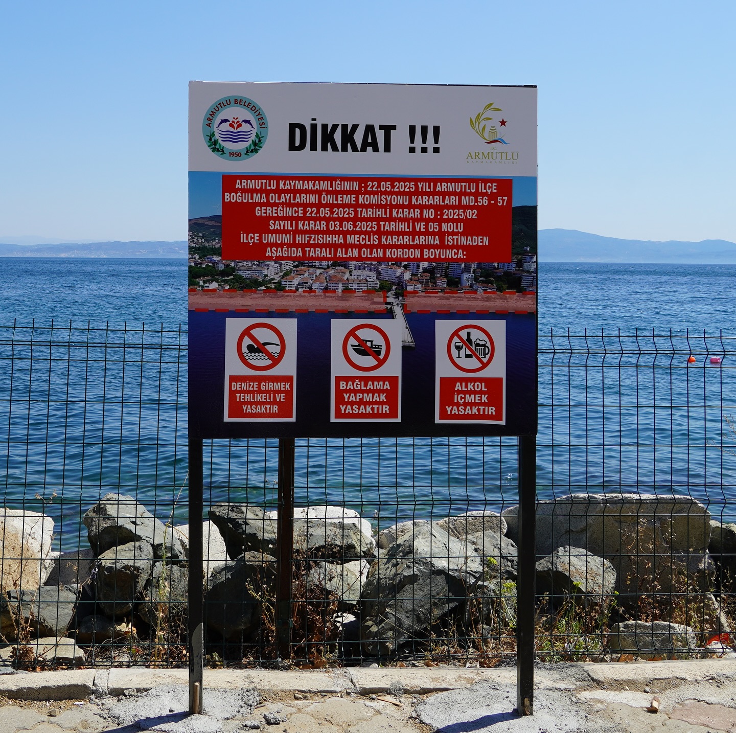BOĞULMALARI ÖNLEMEK İÇİN YASAK GELDİ