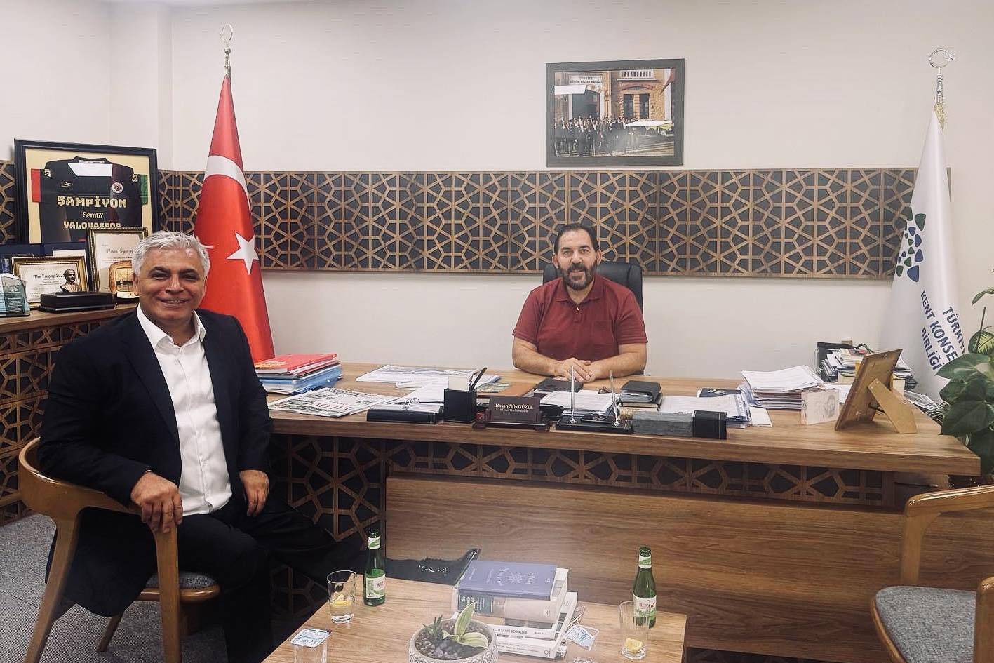 ALPASLAN ERKOÇ ZİYARETİ