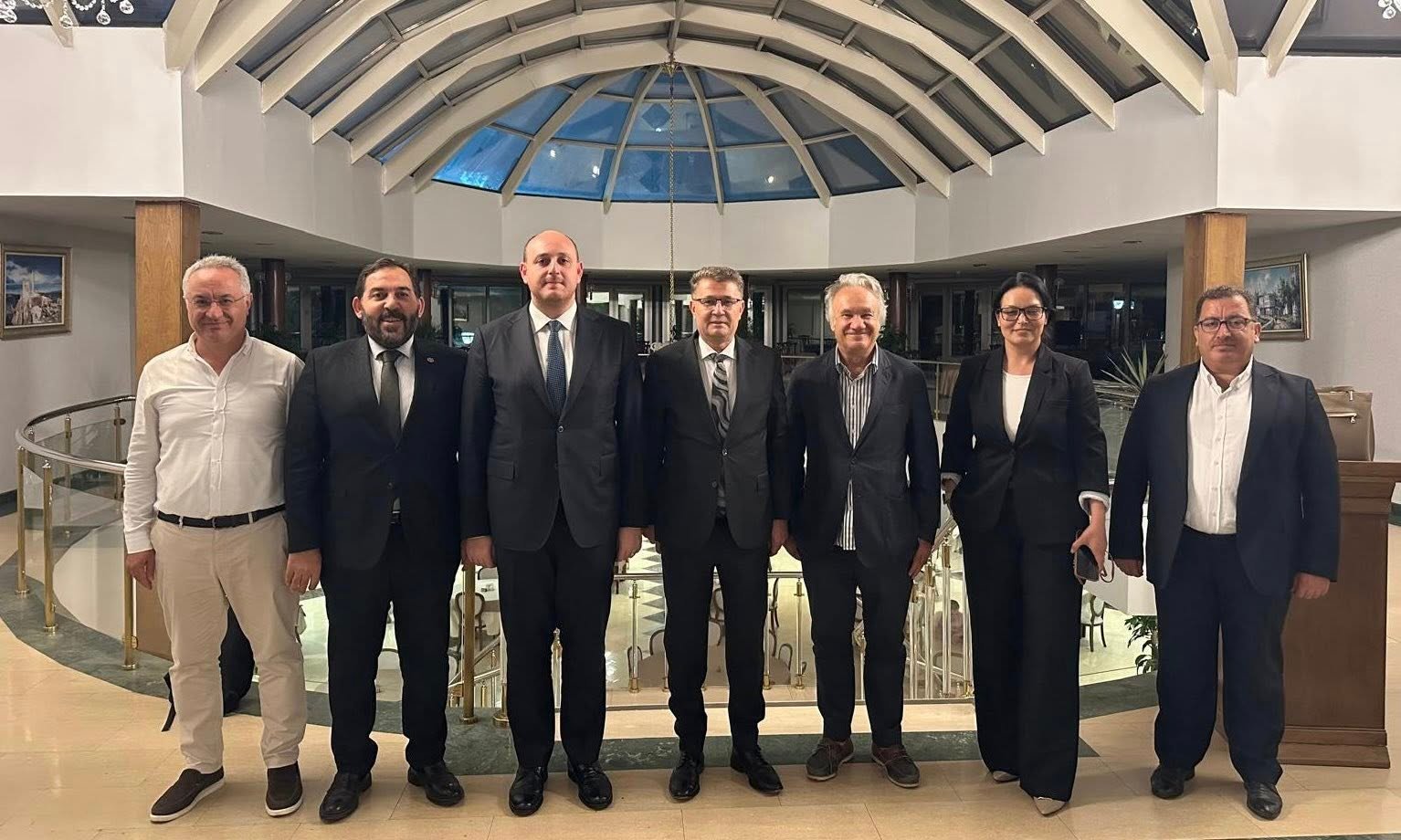 BÜYÜKGÜMÜŞ'E ANKARA'DA ZİYARET YAPILDI