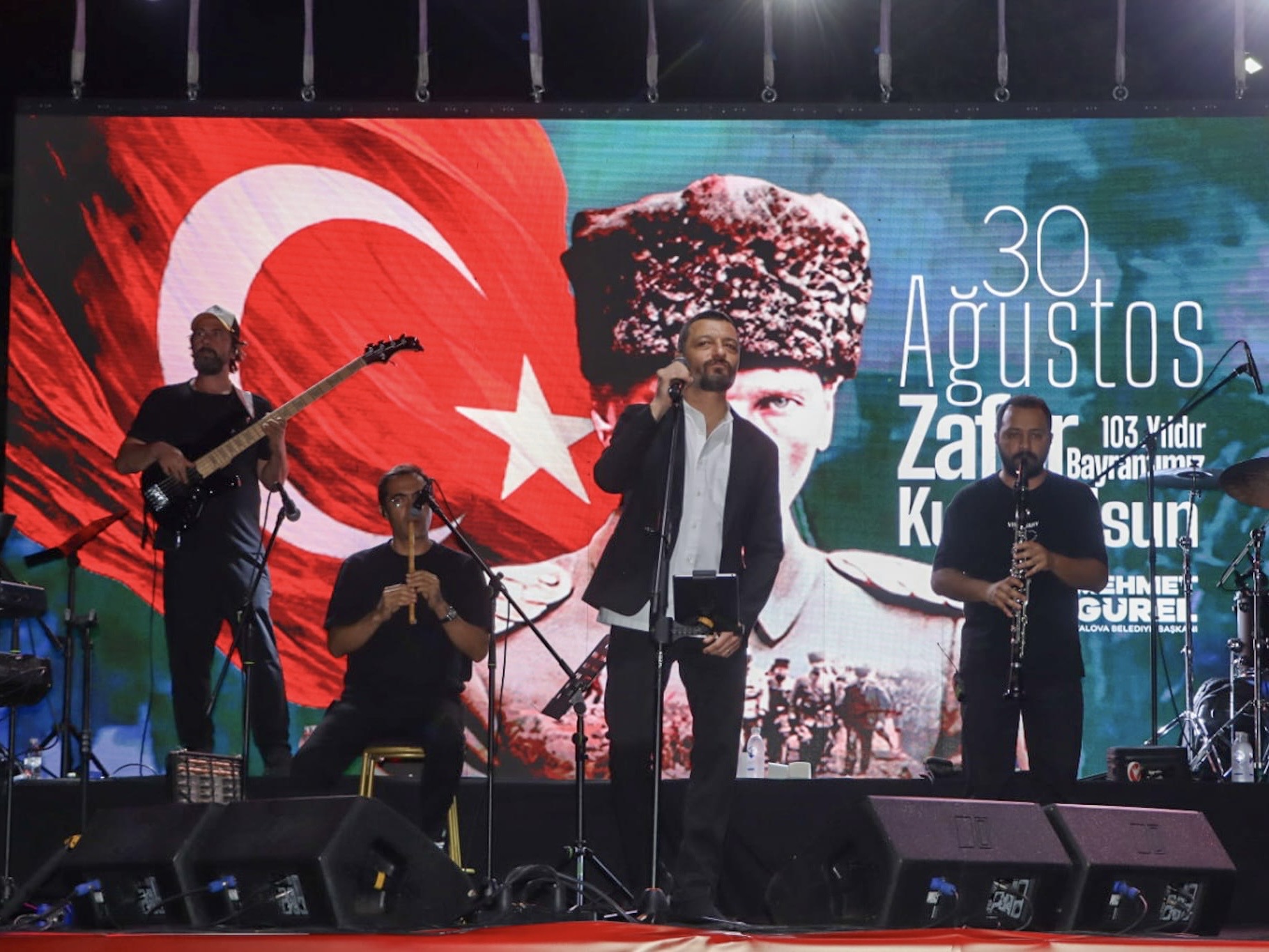 YALOVA'DA 30 AĞUSTOS ZAFER KONSERİ
