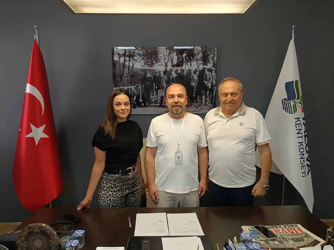 KENT KONSEYİNDEN ALİ ÖVET'LE PROTOKOL