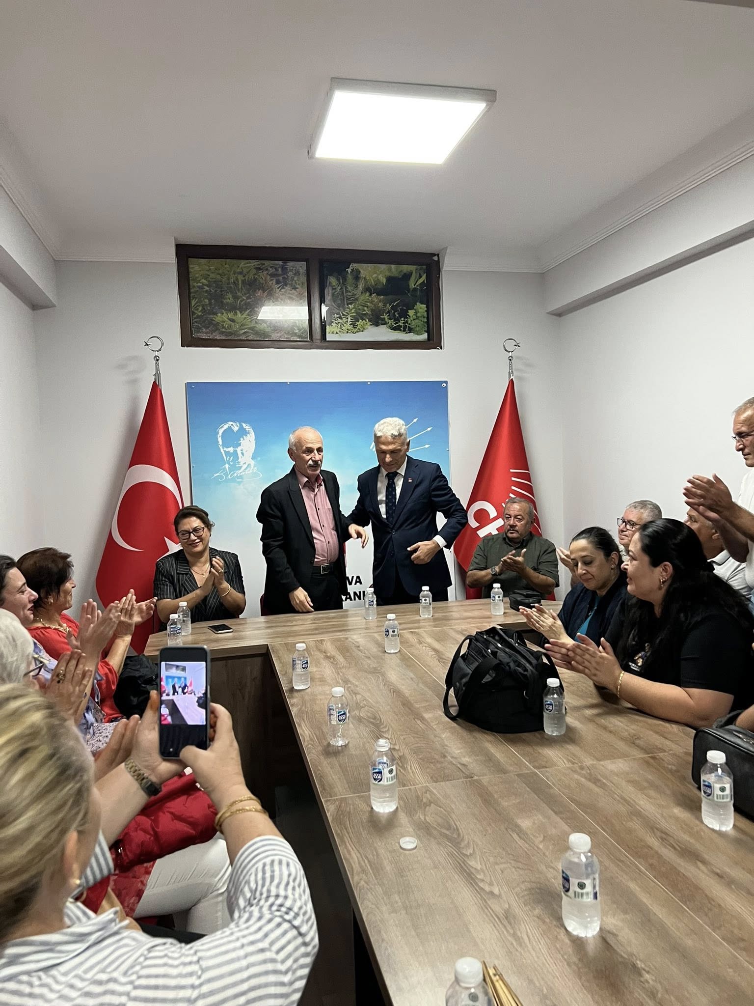 CHP ALTINOVA'DA GÖREV DEVİR TESLİMİ