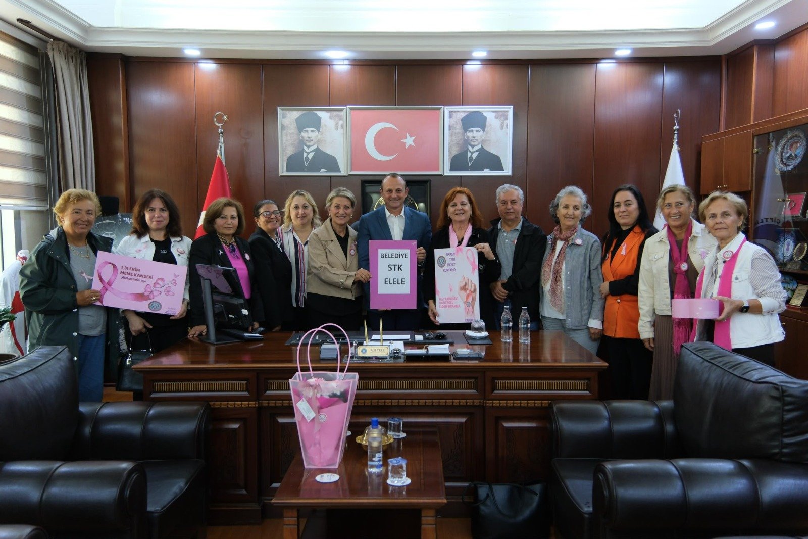 ÇİFTLİKKÖY’DE KANSER FARKINDALIĞI