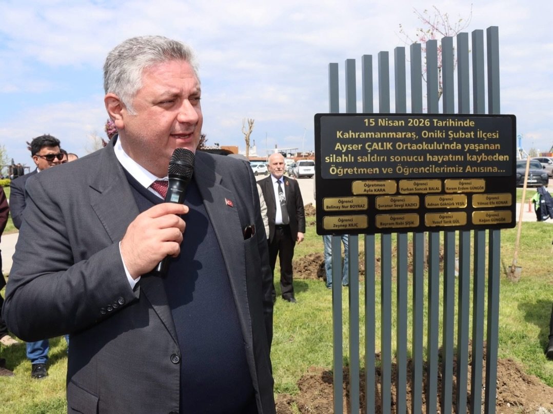 MARAŞLI ÖĞRENCİLER İÇİN FİDAN DİKİLDİ