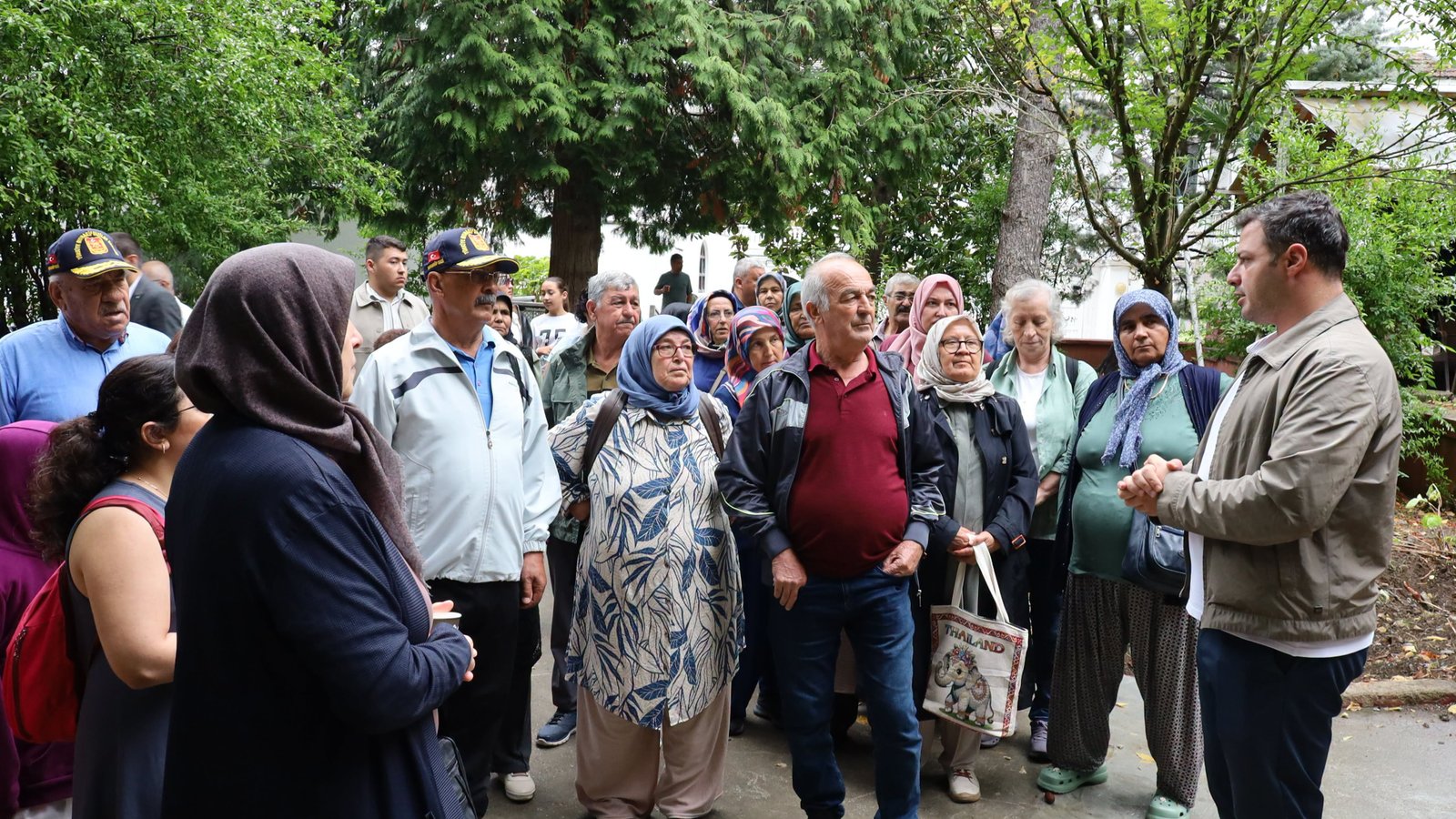 GAZİ VE EŞLERİ TERMAL'DE AĞIRLANDI