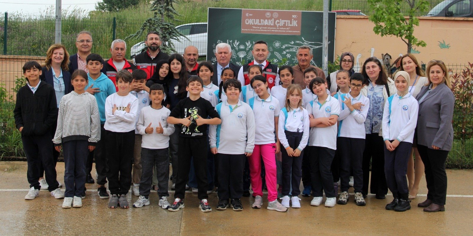 YALOVA'DA OKULDA ÇİFTLİK PROJESİ