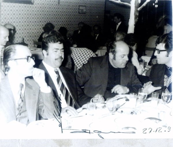 1974 YILI CHP YÖNETİCİLERİ TERMAL OTEL'DE