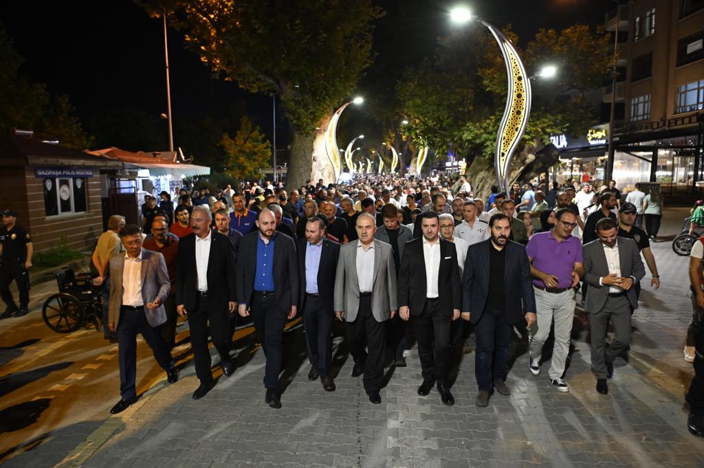 17 AĞUSTOS'UN  23. YILINDA ANMA YÜRÜYÜŞÜ