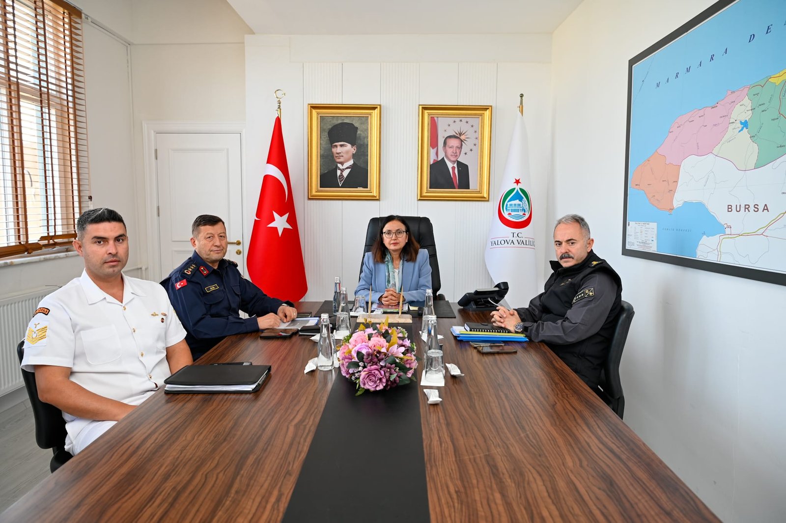 ASAYİŞ VE GÜVENLİK TOPLANTISI YAPILDI