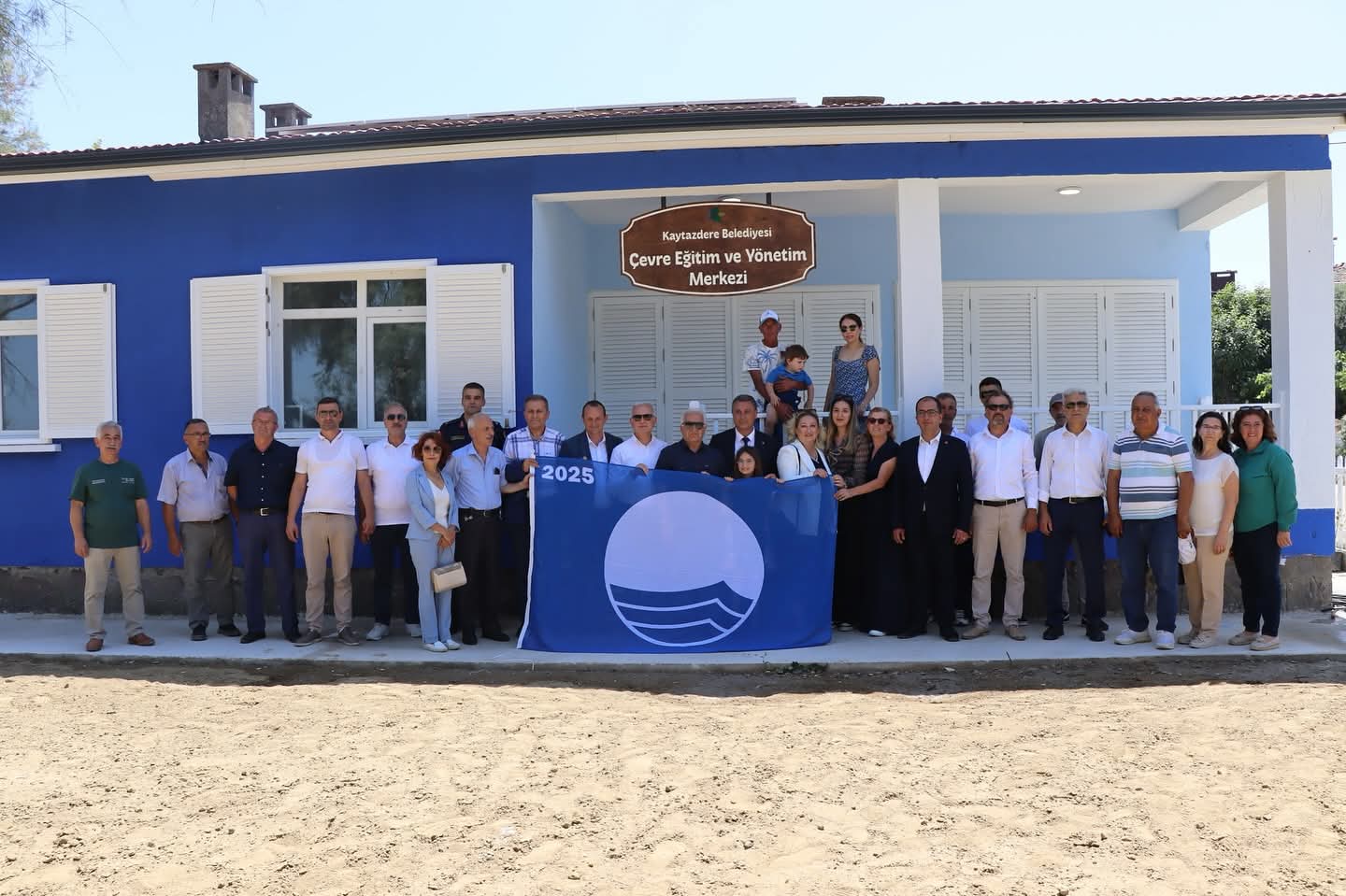 KAYTAZDERE'YE 2. KEZ MAVİ BAYRAK