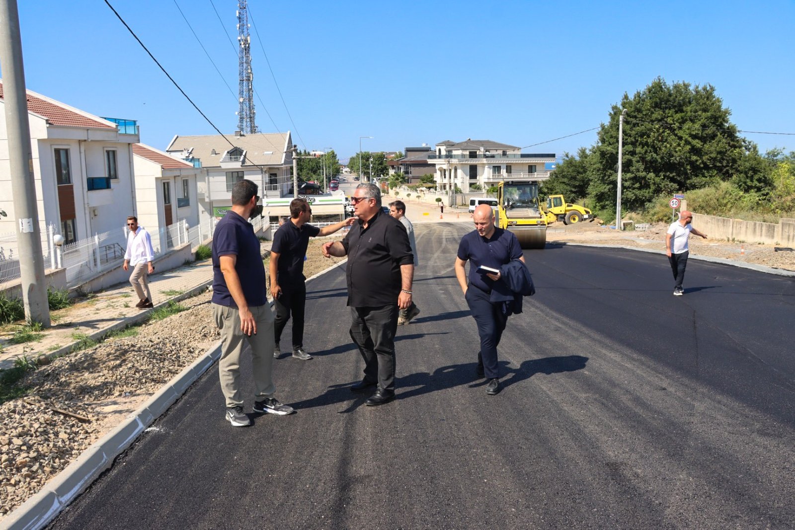 GÜREL, ÇALIŞMALARI YERİNDE İNCELEDİ