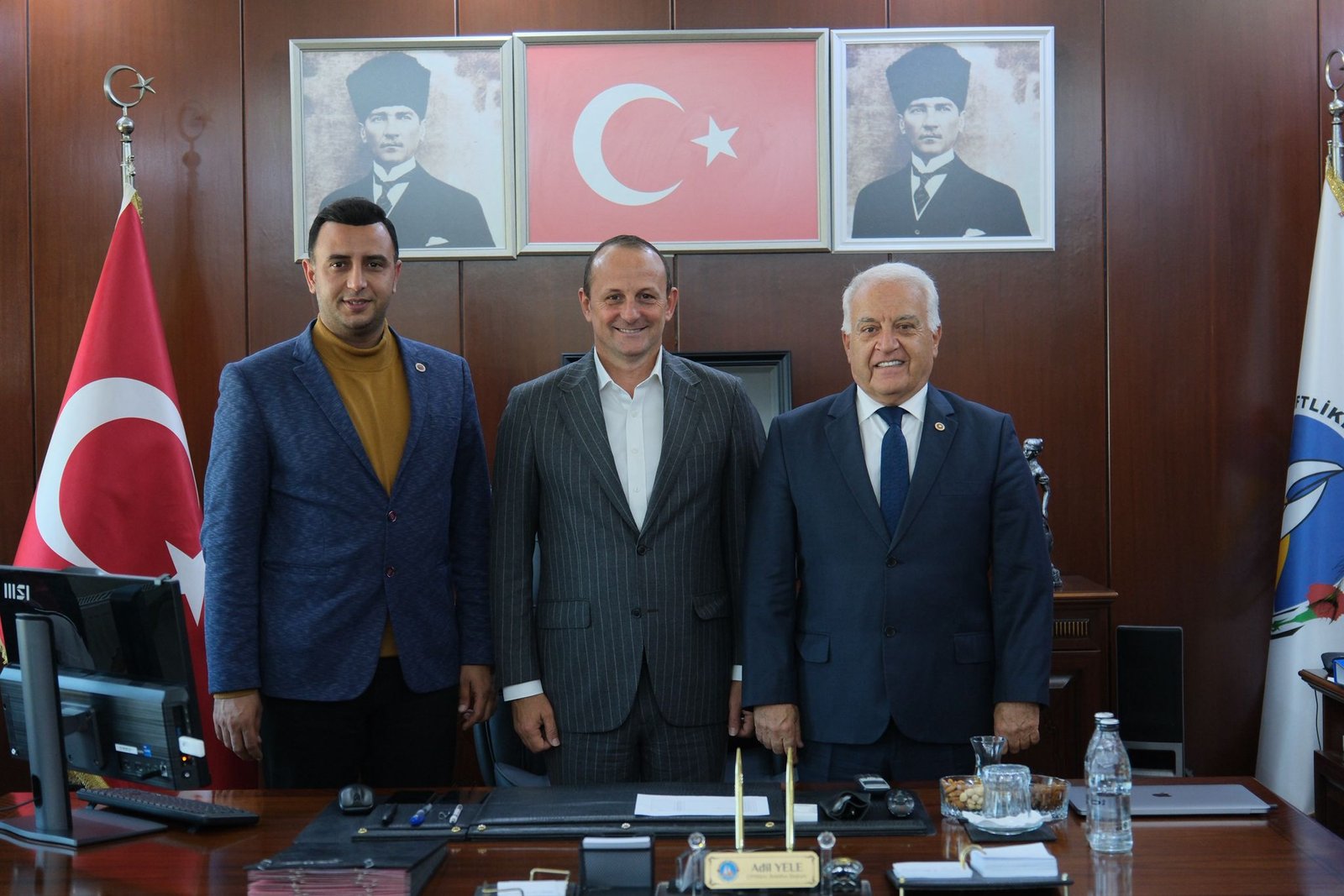 BECAN'DAN BELEDİYE BAŞKANLARINA ZİYARET