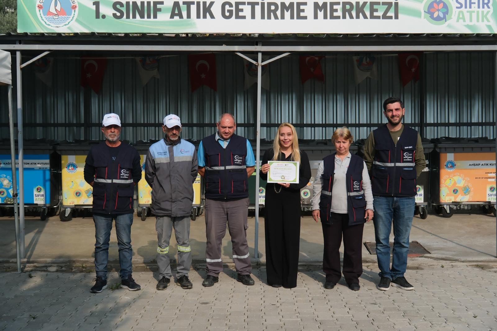 ÇİFTLİKKÖY SIFIR ATIK’TA ÖRNEK İLÇE