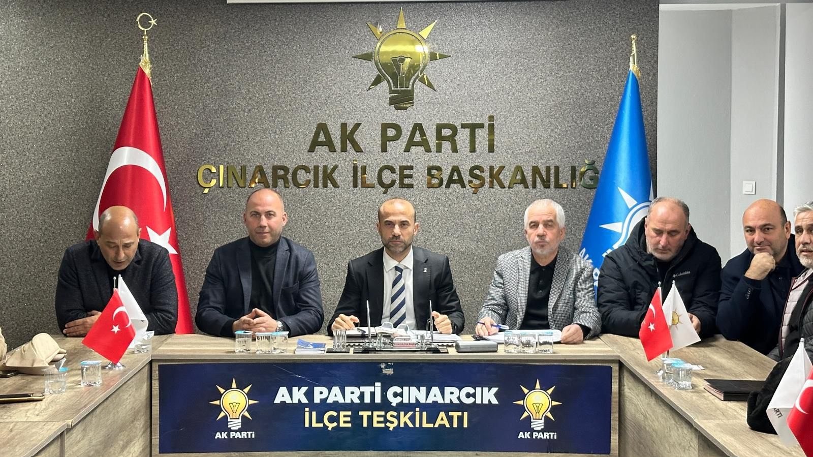 AK PARTİ ÇINARCIK DANIŞMA KURULU YAPILDI