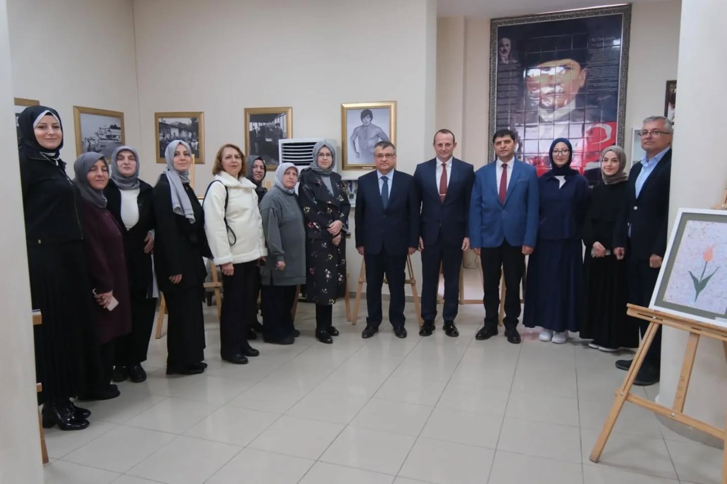 BALGÖÇ'TEN 8 MART KADIN VE ÇİÇEK SERGİSİ