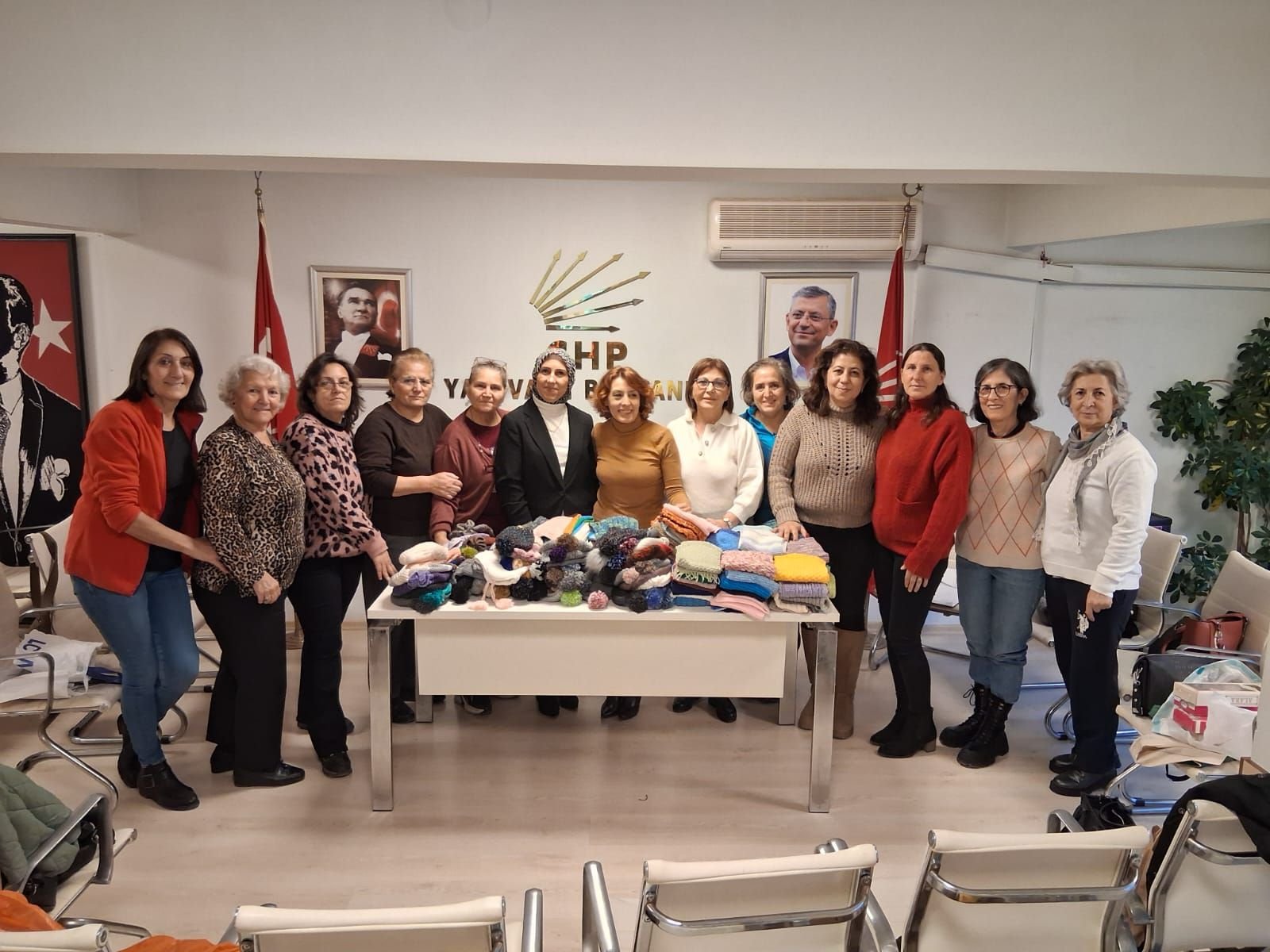 CHP'Lİ KADINLARDAN ÖRNEK ÇALIŞMA