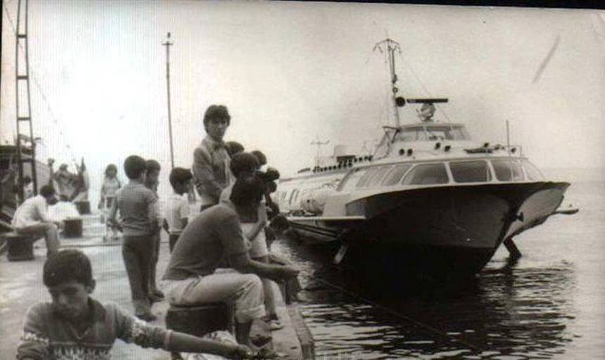 1980 YILINDA ÇINARCIK'DA DENİZ ULAŞIMI