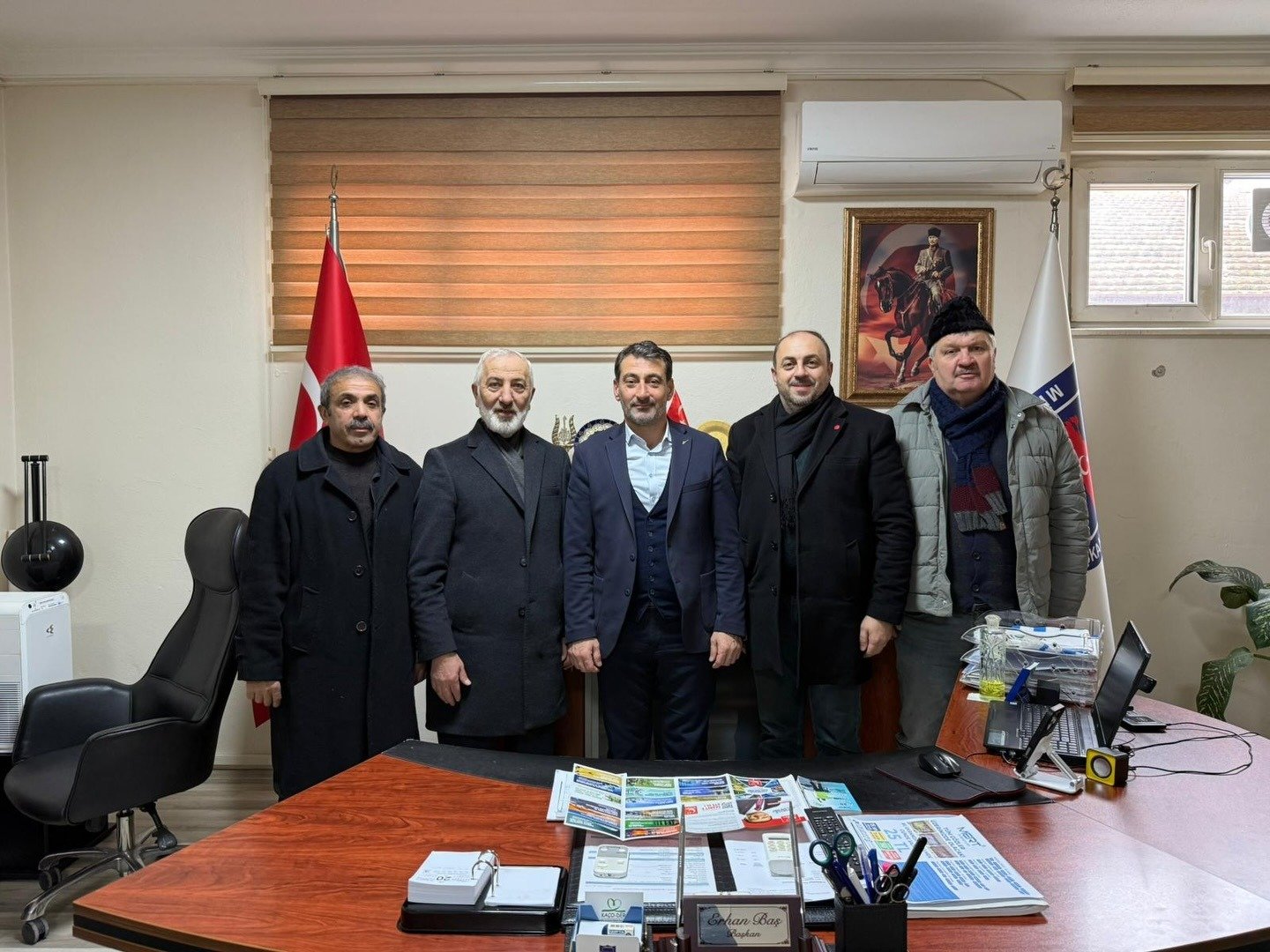 SAADET'TEN MİNİBÜSÇÜLER ODASI ZİYARETİ