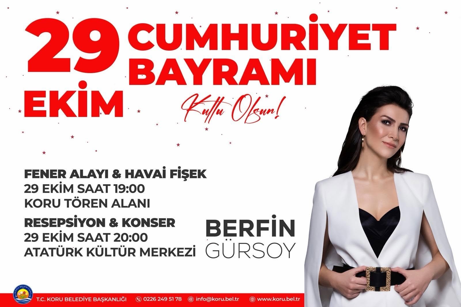 KORU'DA CUMHURİYET COŞKUSU YAŞANACAK
