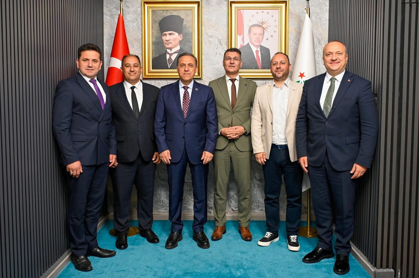 VALİ USTA'YA KARDEŞ ŞEHİRDEN ZİYARET