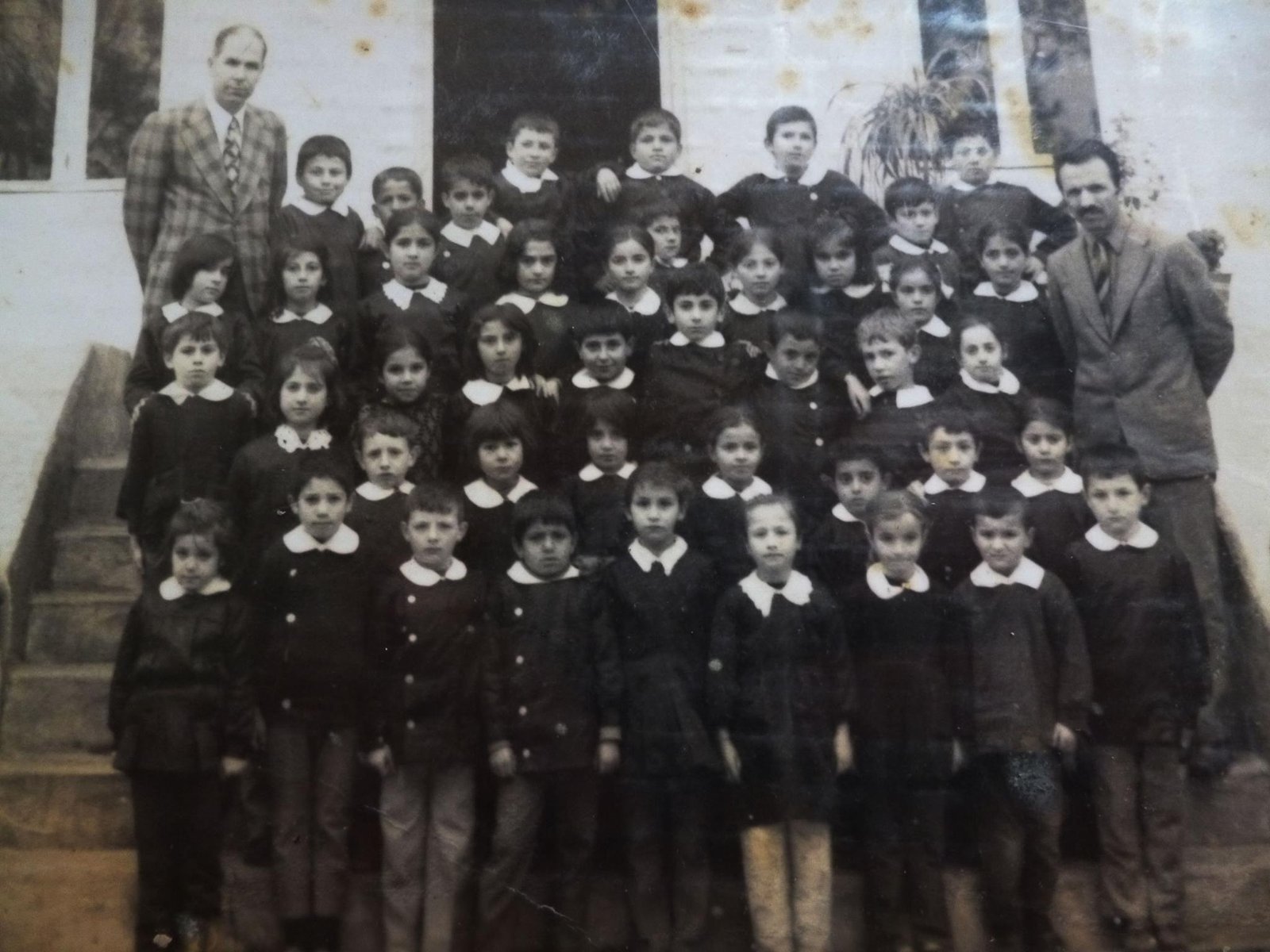 1970 YILI SAMANLI KÖYÜ OKULU ÖĞRENCİLERİ