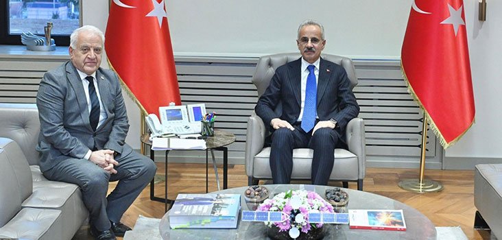 BECAN, ULAŞTIRMA BAKANIYLA GÖRÜŞTÜ