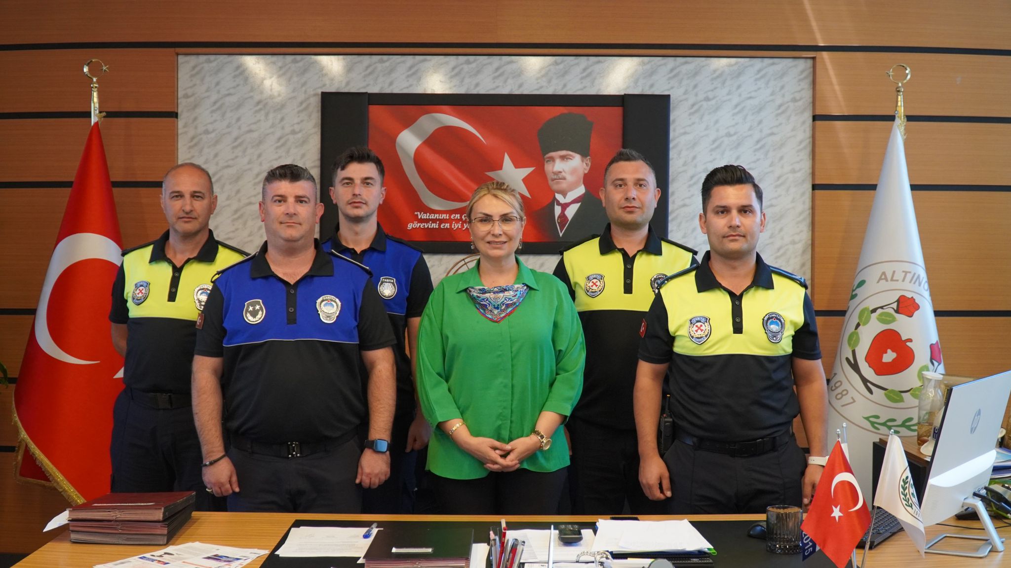 ALTINOVA TRAFİK ZABITASI KURULDU