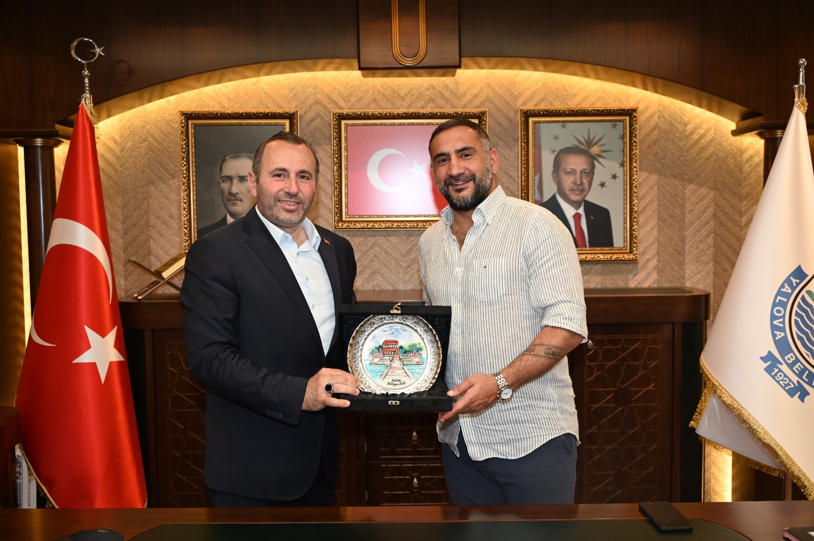 ÜMİT KARAN'DAN ZİYARET