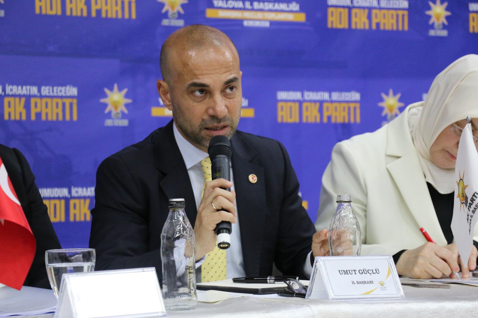 AK PARTİ İL BAŞKANINDAN AÇIKLAMA