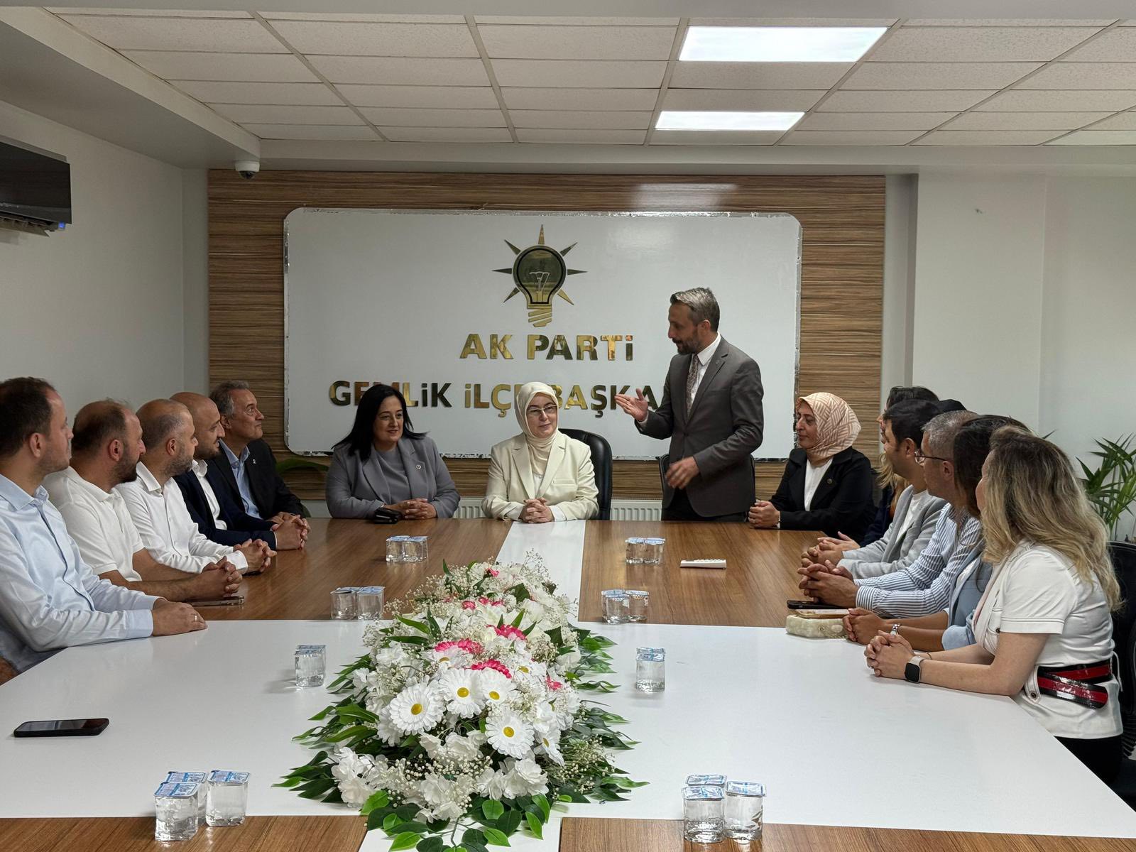 AK PARTİ MİLLETVEKİLİ AKYOL GEMLİK'TE