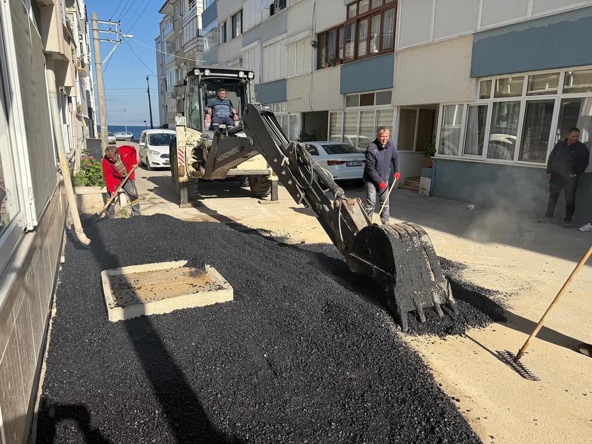 ÇINARCIK'DA ALT YAPI ÇALIŞMALARI