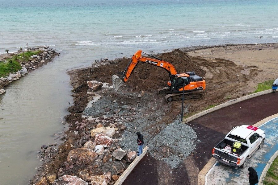 ÇİFTLİKKÖY GACIK DERESİNDE DÜZENLEME