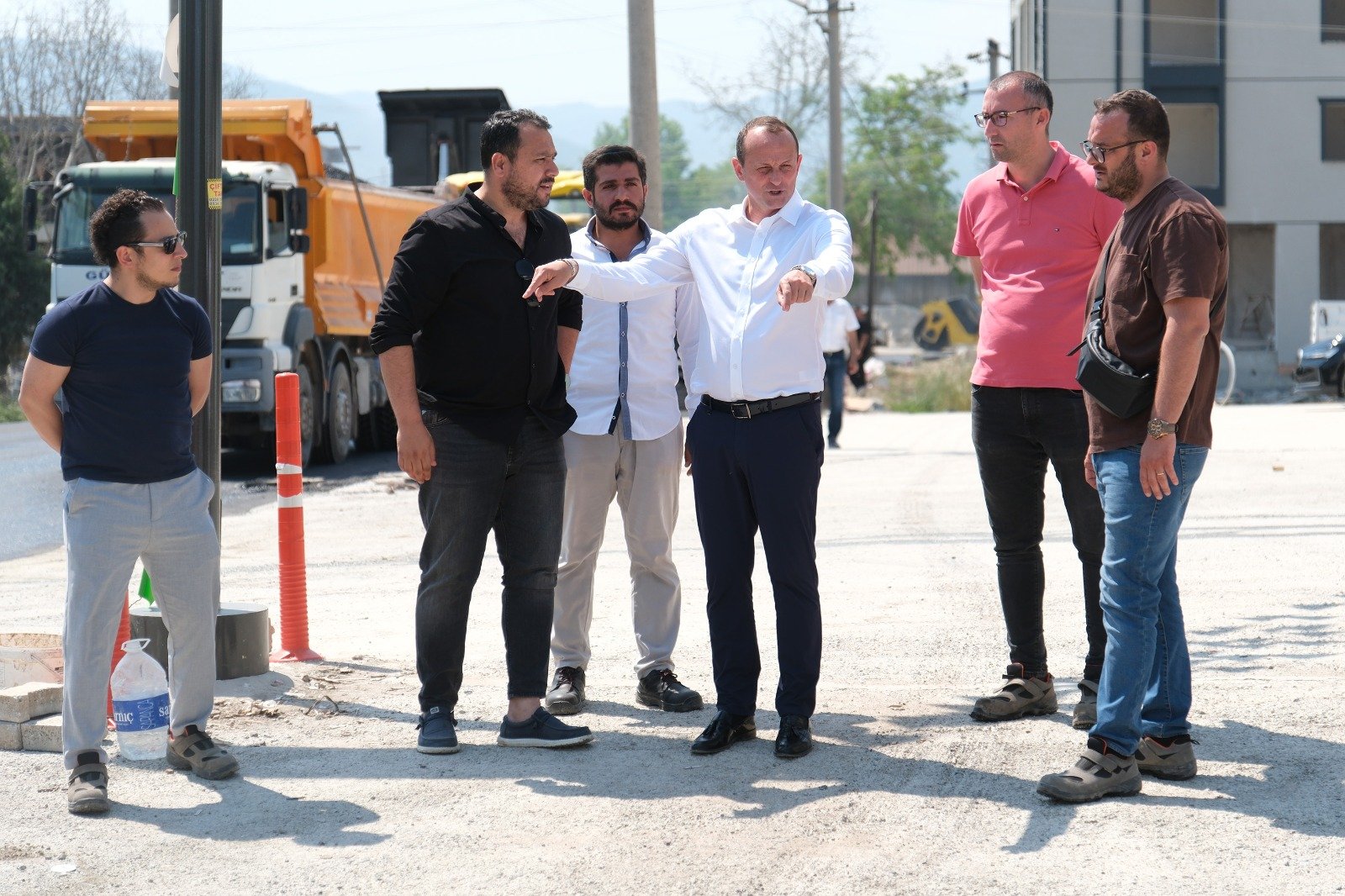ÇİFTLİKKÖY'DE ÇALIŞMALAR İNCELENDİ